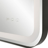 Uttermost - 09946 - Mirror - Crofton - Satin Black