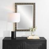 Uttermost - 09944 - Vanity Mirror - Silvio - Antiqued Silver-champagne Plating