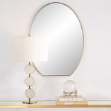 Uttermost - 09924 - Mirror - Cabell - Brushed Brass