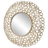 Uttermost - 09850 - Mirror - Swirl - Gold Leaf