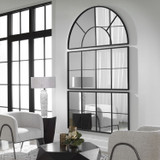 Uttermost - 09733 - Mirror - Rousseau - Wrought-iron Black