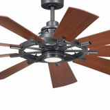 Kichler - 300260AVI - 60"Ceiling Fan - Gentry - Anvil Iron
