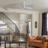 Kichler - 300117WH - 52"Ceiling Fan - Canfield - White