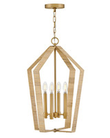 Lark - 83644LCB - LED Pendant - Sammi - Lacquered Brass