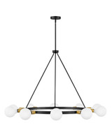 Lark - 83610BK - LED Chandelier - Orla - Black