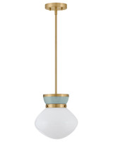 Lark - 83607LCB-SF - LED Pendant - Lucy - Lacquered Brass