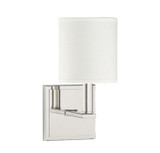 Savoy House - 9-1200-1-109 - One Light Wall Sconce - Waverly - Polished Nickel