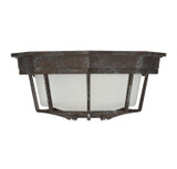 Savoy House - 5-2066-72 - One Light Flush Mount - Exterior Collections - Rustic Bronze