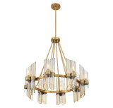 Savoy House - 1-9105-8-322 - Eight Light Chandelier - Biltmore - Warm Brass