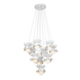 Savoy House - 1-6914-10-47 - Ten Light Chandelier - Pacha - White Cashmere