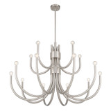 Savoy House - 1-6682-15-SN - 15 Light Chandelier - Sorrento - Satin Nickel