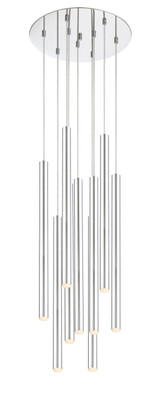 Z-Lite - 917MP24-CH-LED-9RCH - LED Chandelier - Forest - Chrome