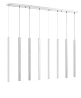 Z-Lite - 917MP24-CH-LED-8LCH - LED Linear Chandelier - Forest - Chrome