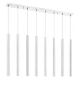 Z-Lite - 917MP24-CH-LED-8LCH - LED Linear Chandelier - Forest - Chrome