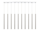 Z-Lite - 917MP24-BN-LED-10LCH - LED Linear Chandelier - Forest - Chrome