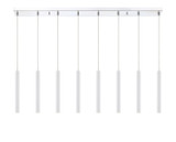 Z-Lite - 917MP12-WH-LED-8LCH - LED Linear Chandelier - Forest - Chrome