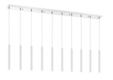 Z-Lite - 917MP12-WH-LED-10LCH - LED Linear Chandelier - Forest - Chrome