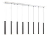 Z-Lite - 917MP12-PBL-LED-8LCH - LED Linear Chandelier - Forest - Chrome