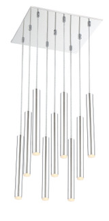 Z-Lite - 917MP12-CH-LED-9SCH - LED Chandelier - Forest - Chrome