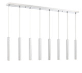 Z-Lite - 917MP12-CH-LED-8LCH - LED Linear Chandelier - Forest - Chrome