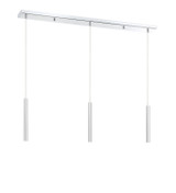 Z-Lite - 917MP12-CH-LED-3LCH - LED Linear Chandelier - Forest - Chrome