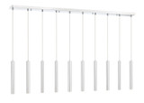 Z-Lite - 917MP12-CH-LED-10LCH - LED Linear Chandelier - Forest - Chrome