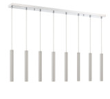 Z-Lite - 917MP12-BN-LED-8LCH - LED Linear Chandelier - Forest - Chrome