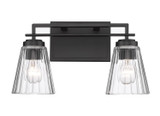 Z-Lite - 823-2V-MB - Two Light Vanity - Lyna - Matte Black