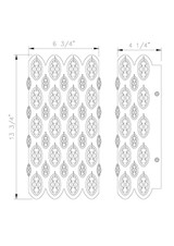 Z-Lite - 822-2S-HB - Two Light Wall Sconce - Dealey - Heirloom Brass