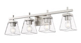 Z-Lite - 819-4V-BN - Four Light Vanity - Lauren - Brushed Nickel