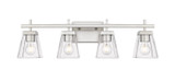 Z-Lite - 819-4V-BN - Four Light Vanity - Lauren - Brushed Nickel