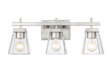 Z-Lite - 819-3V-BN - Three Light Vanity - Lauren - Brushed Nickel