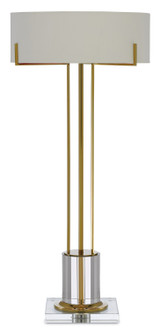 Currey and Company - 6000-0355 - LED Table Lamp - Winsland - Polished Brass/Clear