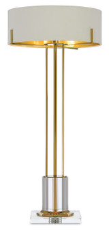 Currey and Company - 6000-0355 - LED Table Lamp - Winsland - Polished Brass/Clear