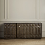 Currey and Company - 3000-0227 - Credenza - Kendall - Dove Gray/Polished Brass