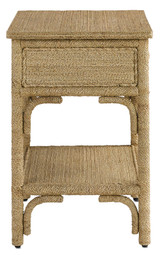 Currey and Company - 3000-0085 - Nightstand - Olisa - Natural