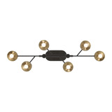 Eurofase - 45713-019 - LED Chandelier - Torcia - Black and Brass