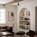 Kichler - 52598BK - One Light Semi Flush Mount - Sisu - Black