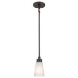 Kichler - 52444OZ - One Light Mini Pendant - Erma - Olde Bronze