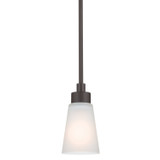 Kichler - 52444OZ - One Light Mini Pendant - Erma - Olde Bronze