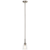 Kichler - 52399NI - One Light Mini Pendant - Aivian - Nickel Textured