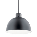 Kichler - 52153BK - One Light Pendant - Zailey - Black