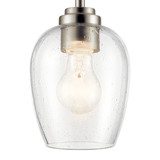 Kichler - 44380NICS - One Light Mini Pendant - Valserrano - Brushed Nickel