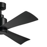 Kichler - 310452SBK - 52"Ceiling Fan - TRUE - Satin Black