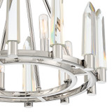 Crystorama - WAT-B2004-PN - Four Light Semi Flush Mount - Watson - Polished Nickel