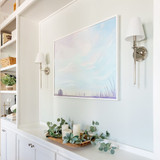 Crystorama - RIV-382-PN - One Light Wall Sconce - Riverdale - Polished Nickel