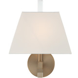 Crystorama - REN-261-AG - One Light Wall Sconce - Renee - Aged Brass