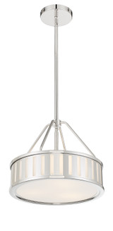 Crystorama - KEN-8303-PN - Three Light Pendant - Kendal - Polished Nickel