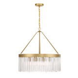 Crystorama - EMO-5406-MG - Eight Light Chandelier - Emory - Modern Gold