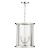 Crystorama - DEV-B8004-PN - Four Light Mini Chandelier - Devon - Polished Nickel
